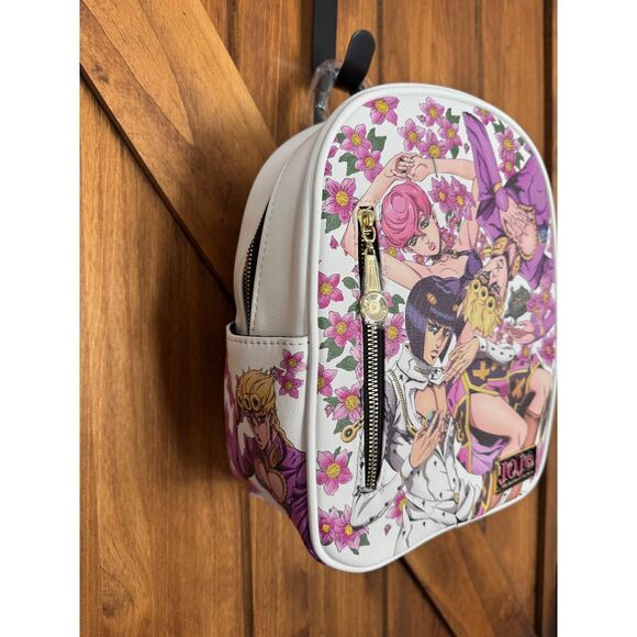 Bioworld JoJo\'s Bizarre Adventure Mini Backpack Cosplay‎ Anime Manga Bag